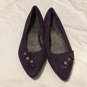 Purple flats
